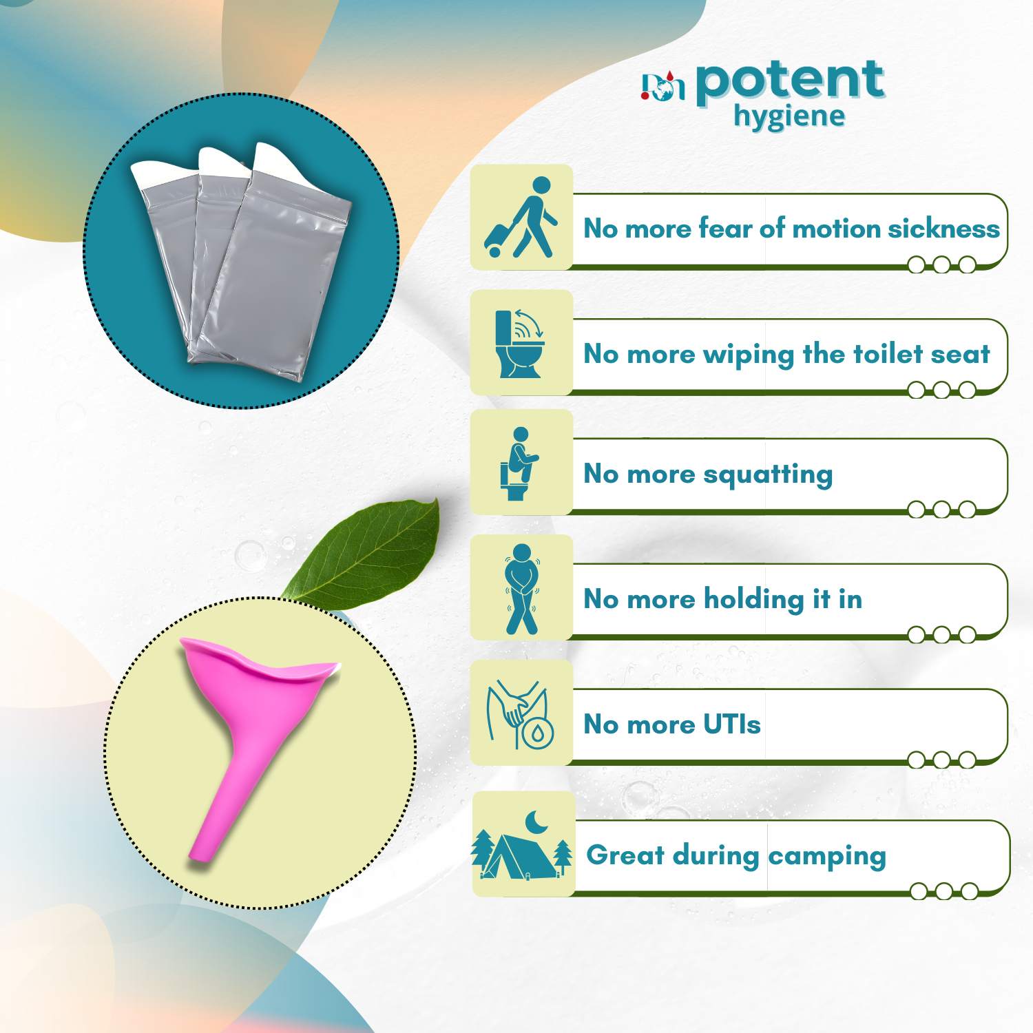 Kids Pee Puke Travel Combo