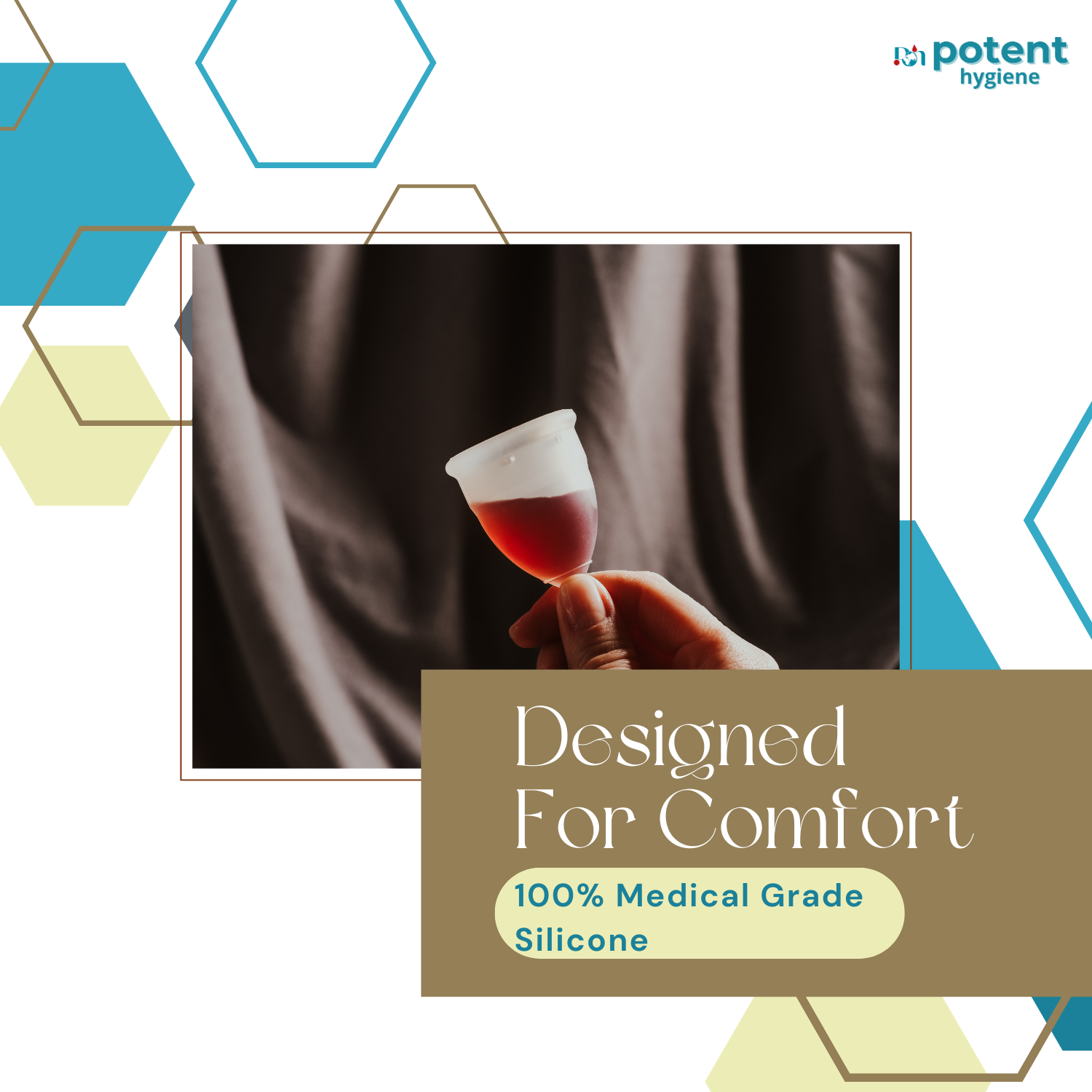 Menstrual Cup and Organic Panty Liners Combo