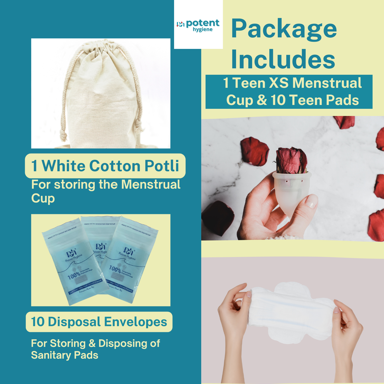 Teenager Period Starter Care Pack