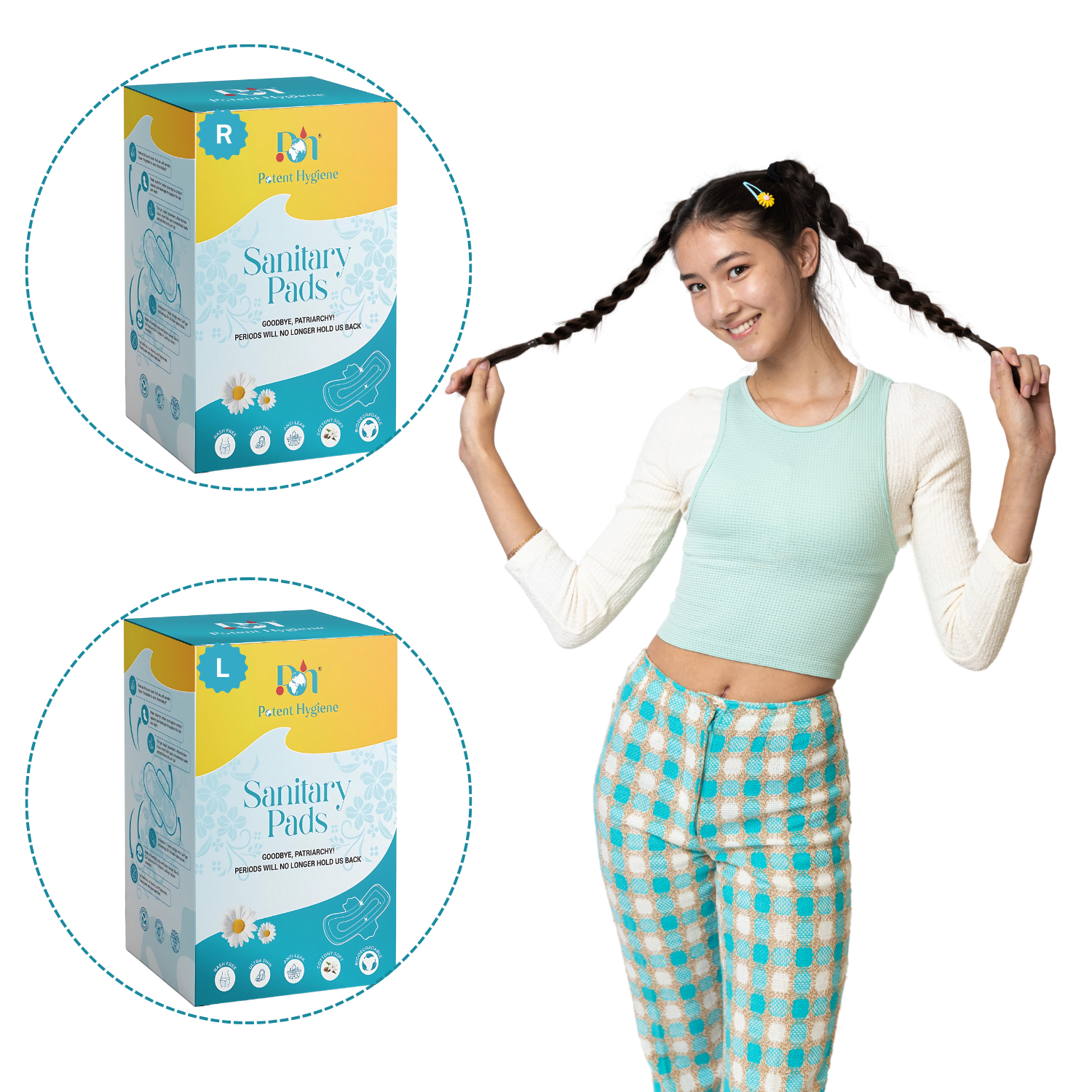 Teenager Organic Pads Combo