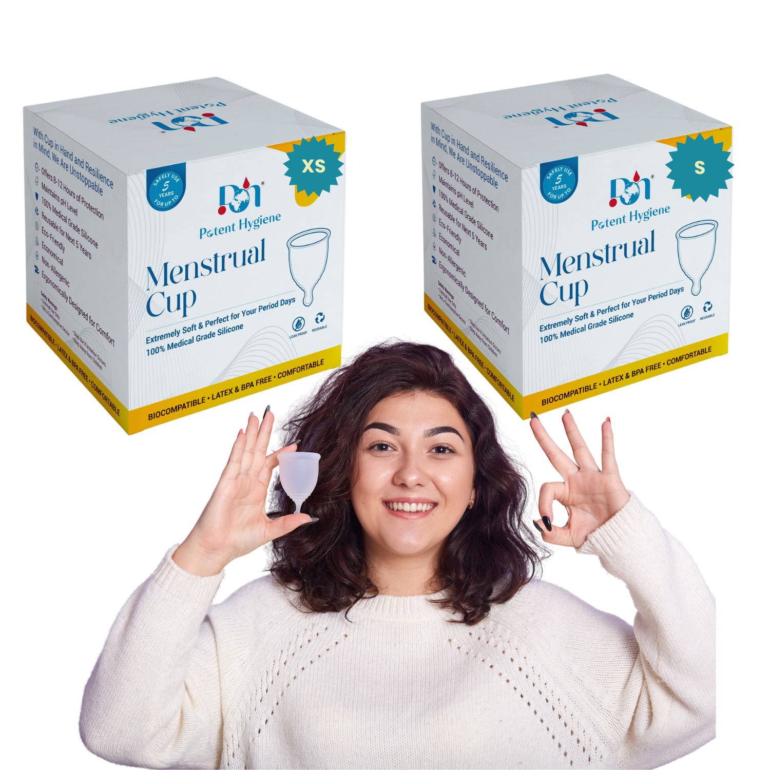 Teenager Menstrual Cups Combo