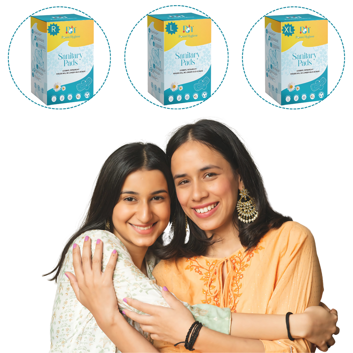 Mother-Daughter Organic Pads Combo